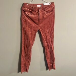 Loft Mauve Skinny High Rise Regular Fit Jeans